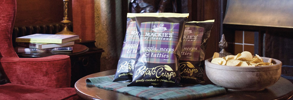 Haggis, Neeps and Tatties Potato Crisps by Mackies