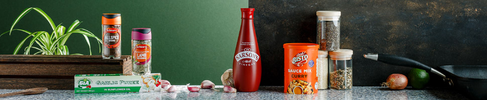 British Supermarket Cooking Ingredients