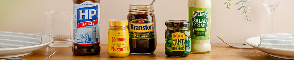 British Supermarket Table Sauces