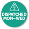 Dispatched Mon-Wed Only