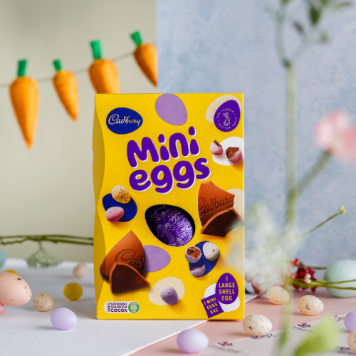 Cadbury Mini Eggs Large Easter Egg
