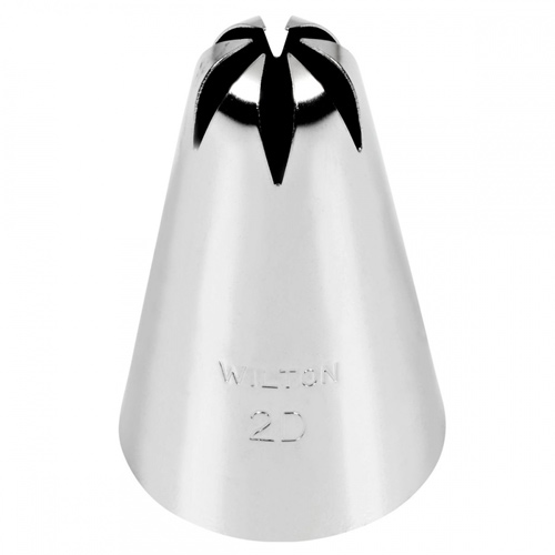 Wilton Decorating Tip #2D Dropflower Carded