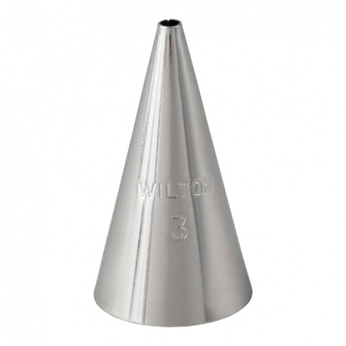Wilton Decorating Tip #003 Round Carded