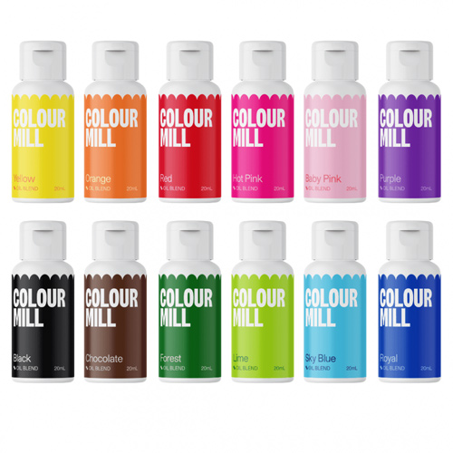 Colour Mill Kickstarter Gift Set Of 12 - Oil Based Colouring 20ml