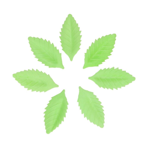 FunCakes Green Leaves - Edible Wafer Flowers Pack Of 50