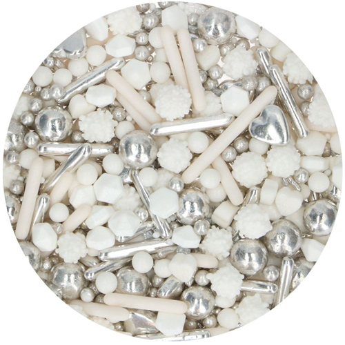 FunCakes Silver Lining - 3D Sprinkle Medley 70g