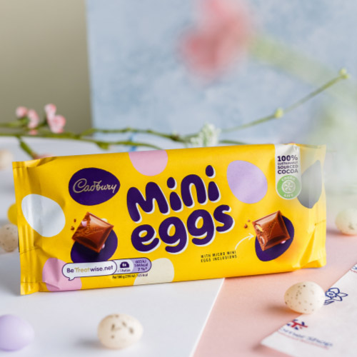 Milkybar Mini Eggs Block