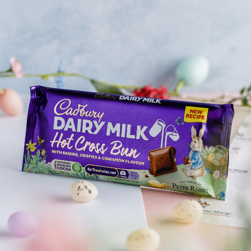 Cadbury Dairy Milk Hot Cross Bun Bar