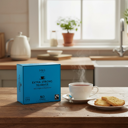 Marks and Spencer 80 Extra Strong Teabags | British Corner Shop