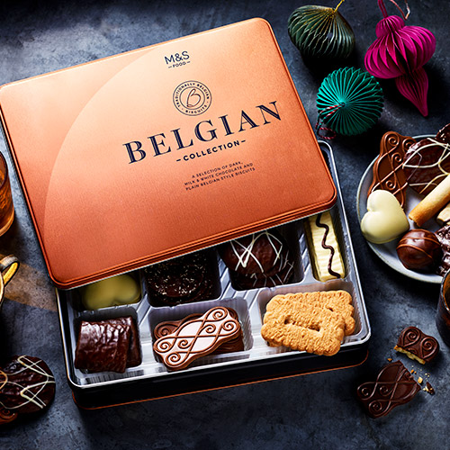 Marks and Spencer Belgian Biscuit Tin