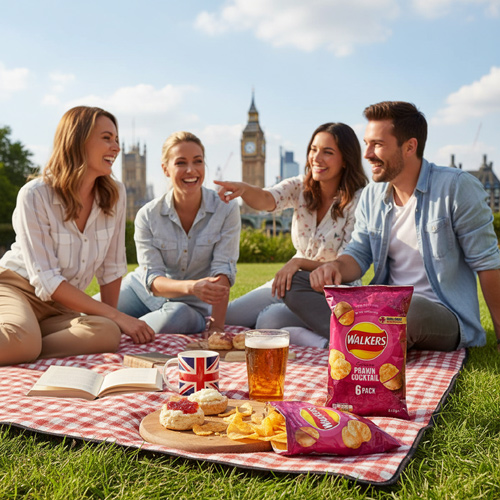Walkers Prawn Cocktail Crisps 6 Pack