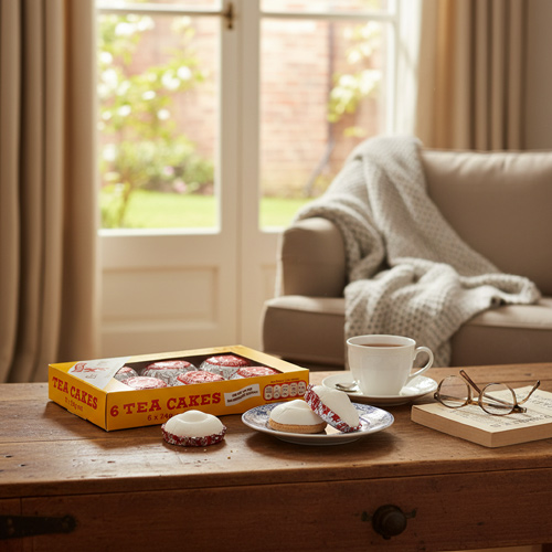 Tunnock's Milk Chocolate Teacakes (6 Per Pack - 144g