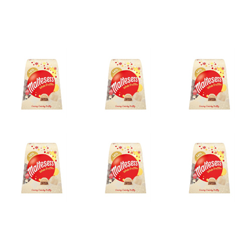 Maltesers White Truffles Medium Gift Box (Bulk Buy Pack Of 6)