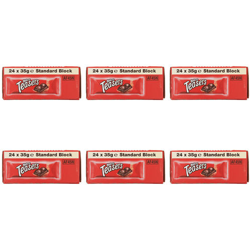 Malteser Teasers Bar - 24 x 35g (Bulk Buy Pack Of 6)