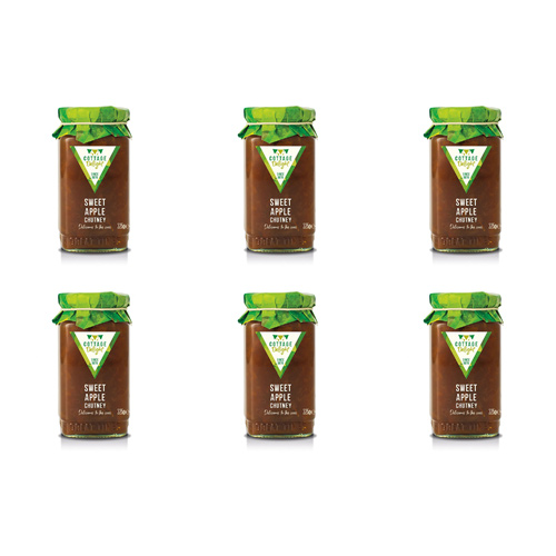 Cottage Delight Sweet Apple Chutney (Bulk Buy Pack Of 6)