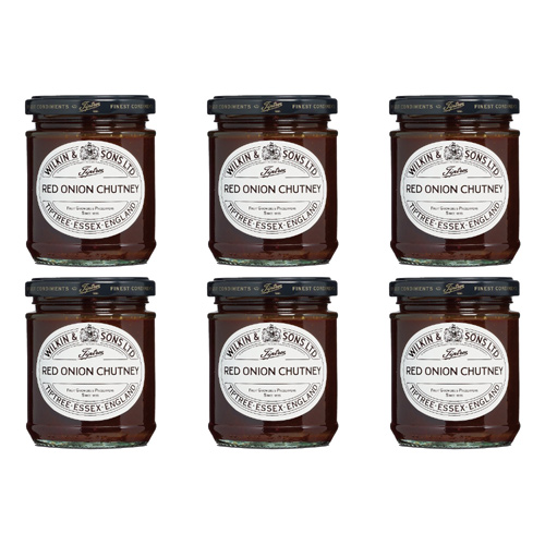 Tiptree Red Onion Chutney (Bulk Buy Pack Of 6)