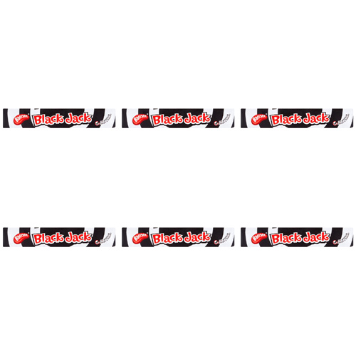 Candyland Black Jack Stick Pack (Bulk Buy Pack Of 6)