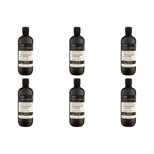 Baylis & Harding Goodness Lemongrass & Ginger Body Wash (Bulk Buy Pack Of 6)