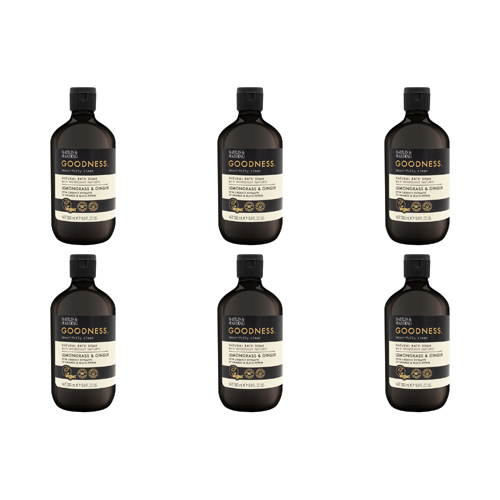 Baylis & Harding Goodness Lemongrass & Ginger Bath Soak (Bulk Buy Pack Of 6)