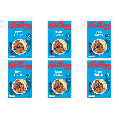 Kelloggs Bran Flakes (Bulk Buy Pack Of 6)