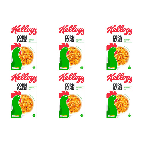 Kelloggs Cornflakes (Bulk Buy Pack Of 6)