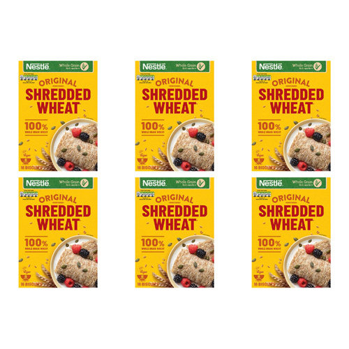 Shredded Wheat 16 Biscuits (Bulk Buy Pack Of 6)