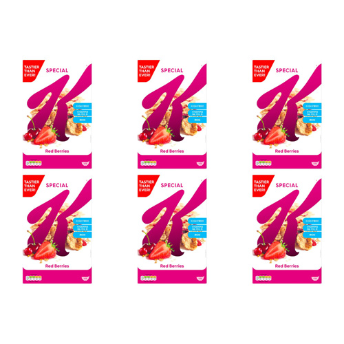 Kelloggs Special K Red Berries (Bulk Buy Pack Of 6)