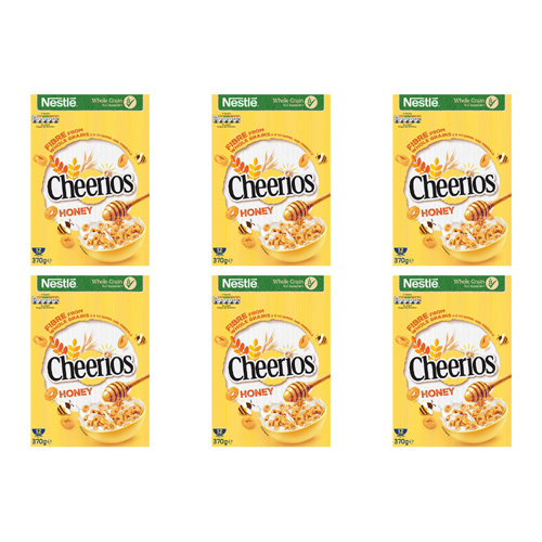 Nestle Honey Cheerios (Bulk Buy Pack Of 6)