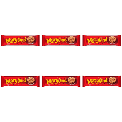 Maryland Choc Chip Cookies (Bulk Buy Pack Of 6)