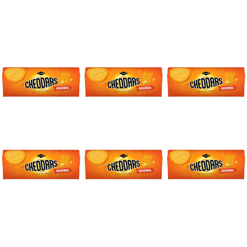 Jacobs Cheddars (Bulk Buy Pack Of 6)