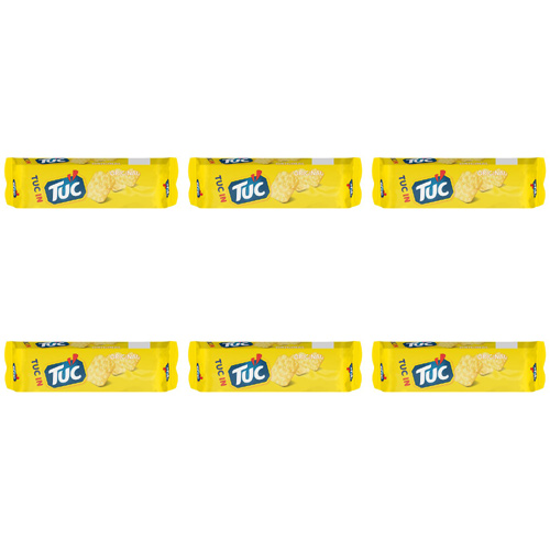 Jacobs TUC Crackers (Bulk Buy Pack Of 6)