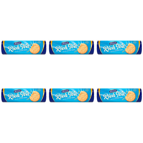 McVities Rich Tea Biscuits (Bulk Buy Pack Of 6)