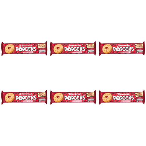 Burtons Jammie Dodgers (Bulk Buy Pack Of 6)
