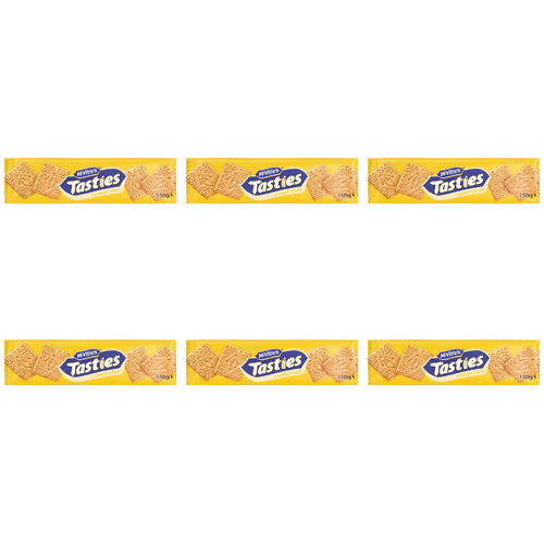 Tasties Custard Creams (Bulk Buy Pack Of 6)