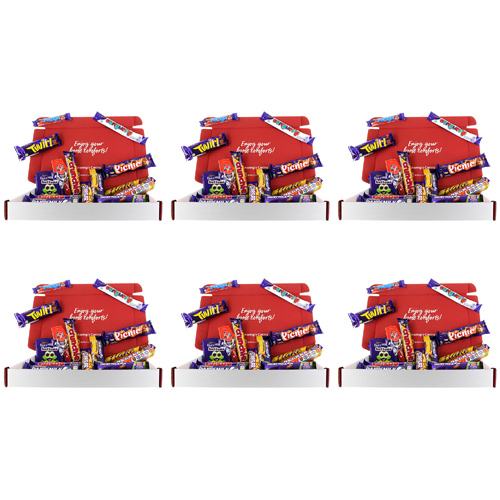 Brit Kit - Cadbury Chocolate Selection - Full House (Bulk Buy Pack Of 6)