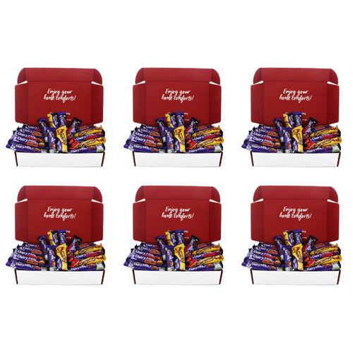 Brit Kit - Cadbury Dairy Milk Selection - The Originals (Bulk Buy Pack Of 6)