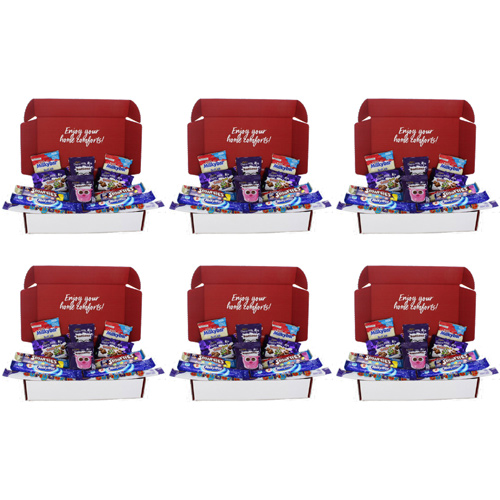 Brit Kit - Children's British Chocolate Selection - Yummy Tummy Kit (Bulk Buy Pack Of 6)