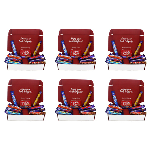 Brit Kit - British Chocolate Mix (Bulk Buy Pack Of 6)