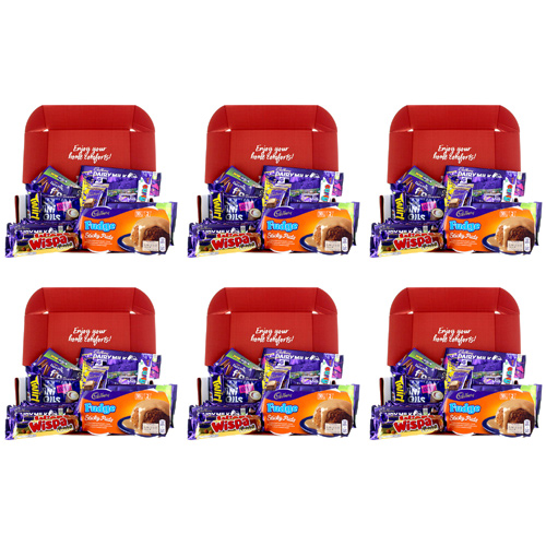 Brit Kit - Jumbo Cadbury Collection (Bulk Buy Pack Of 6)