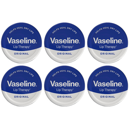 Vaseline Lip Therapy Pocket Size (Bulk Buy Pack Of 6)