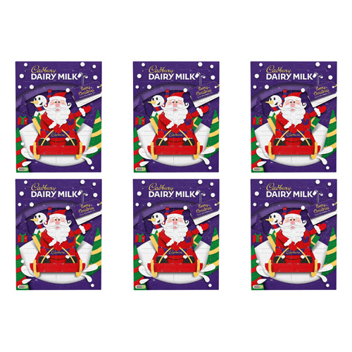 Cadbury Dairy Milk Advent Calendar (Bulk Buy Pack Of 6)
