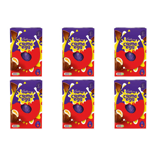 Cadbury Creme Egg Large Easter Egg (Bulk Buy Pack Of 6)