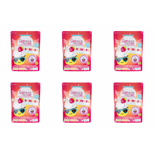 Sugar & Crumbs Strawberries And Cream Icing Sugar 500g (Bulk Buy Pack Of 6)