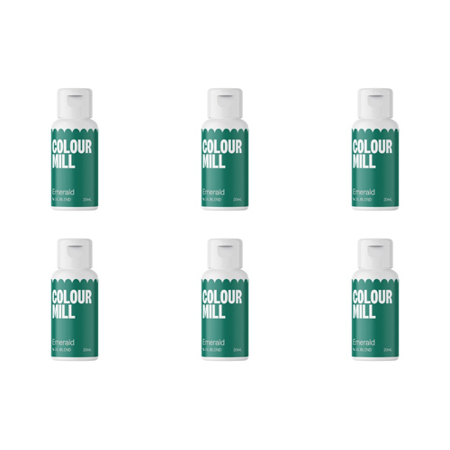 Colour Mill Emerald - Oil Based Colouring 20ml (Bulk Buy Pack Of 6)