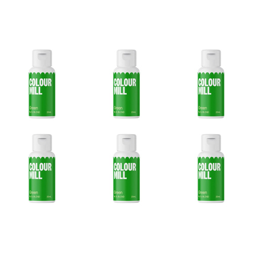 Colour Mill Green - Oil Based Colouring 20ml (Bulk Buy Pack Of 6)