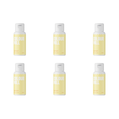 Colour Mill Lemon - Oil Based Colouring 20ml (Bulk Buy Pack Of 6)