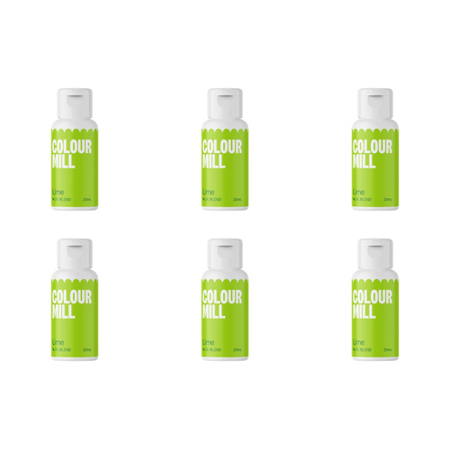 Colour Mill Lime - Oil Based Colouring 20ml (Bulk Buy Pack Of 6)