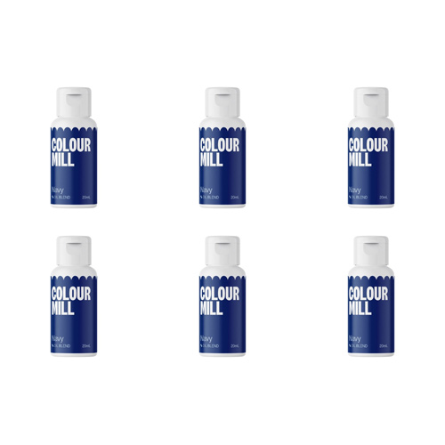Colour Mill Navy - Oil Based Colouring 20ml (Bulk Buy Pack Of 6)