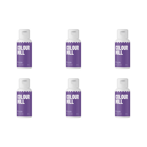 Colour Mill Purple - Oil Based Colouring 20ml (Bulk Buy Pack Of 6)