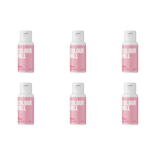 Colour Mill Rose - Oil Based Colouring 20ml (Bulk Buy Pack Of 6)
